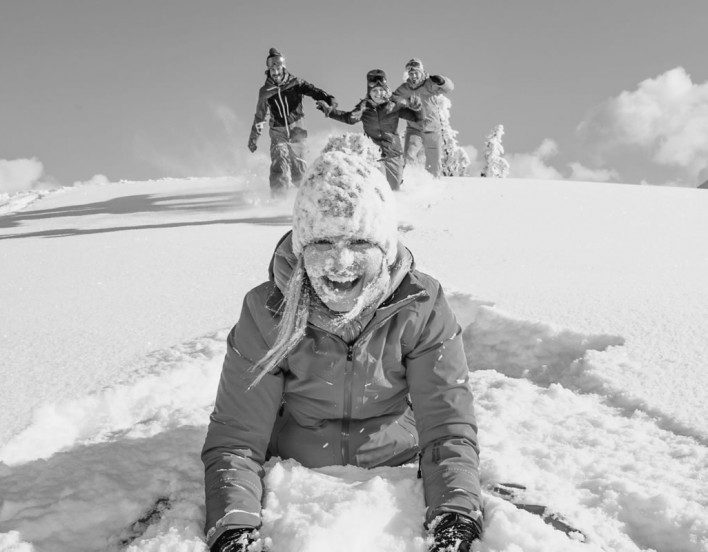 Spaß im Schnee in Flachau © Flachau Tourismus