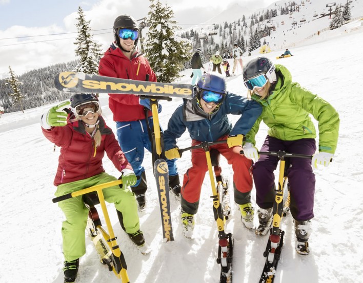 Funsportarten im Winter in Flachau © Flachau Tourismus
